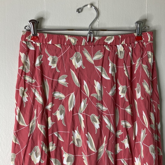 Vintage Carol Anderson collection rayon crepe skirt M/L - Picture 2 of 9